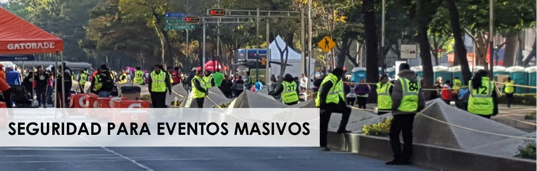 SEGURIDAD PARA EVENTOS MASIVOS